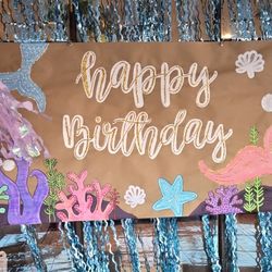 Mermaid Party Decorations (Read Description)