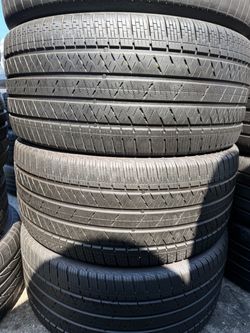 (4 295/45R20 SET OF USED TIRES HANKOOK DYNAPRO HP 65% LIFE !!!