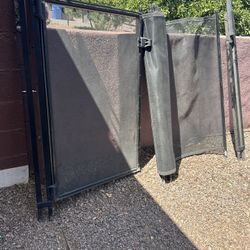 Cerco De Maya Para Alberca 72 Pies Con La Puerta Y 4 Pies De Alto .