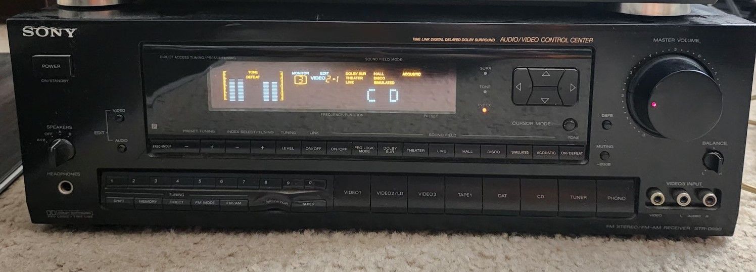 Sony STR-D990 Receiver