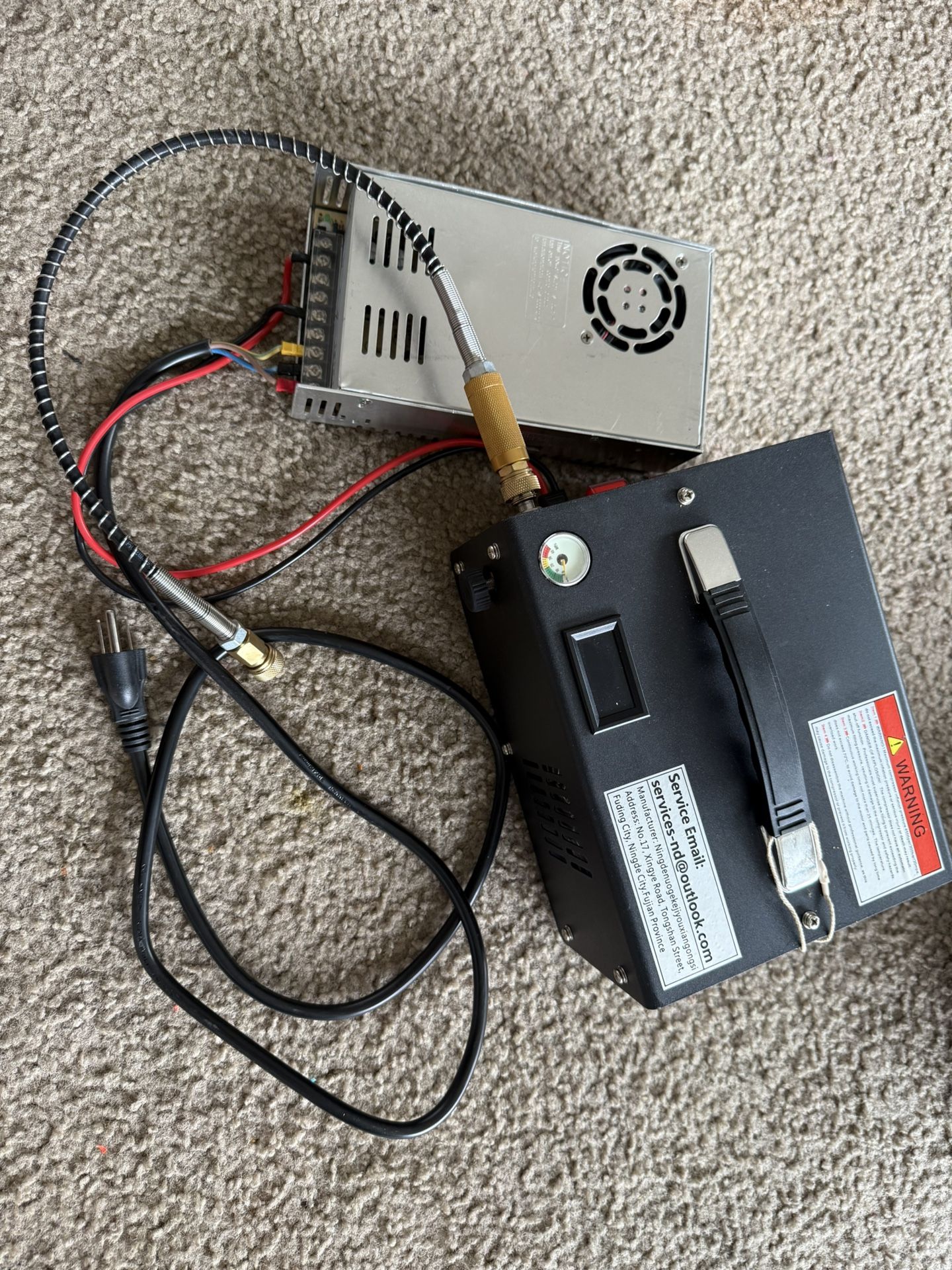Air Compressor For Paint Ball Gun