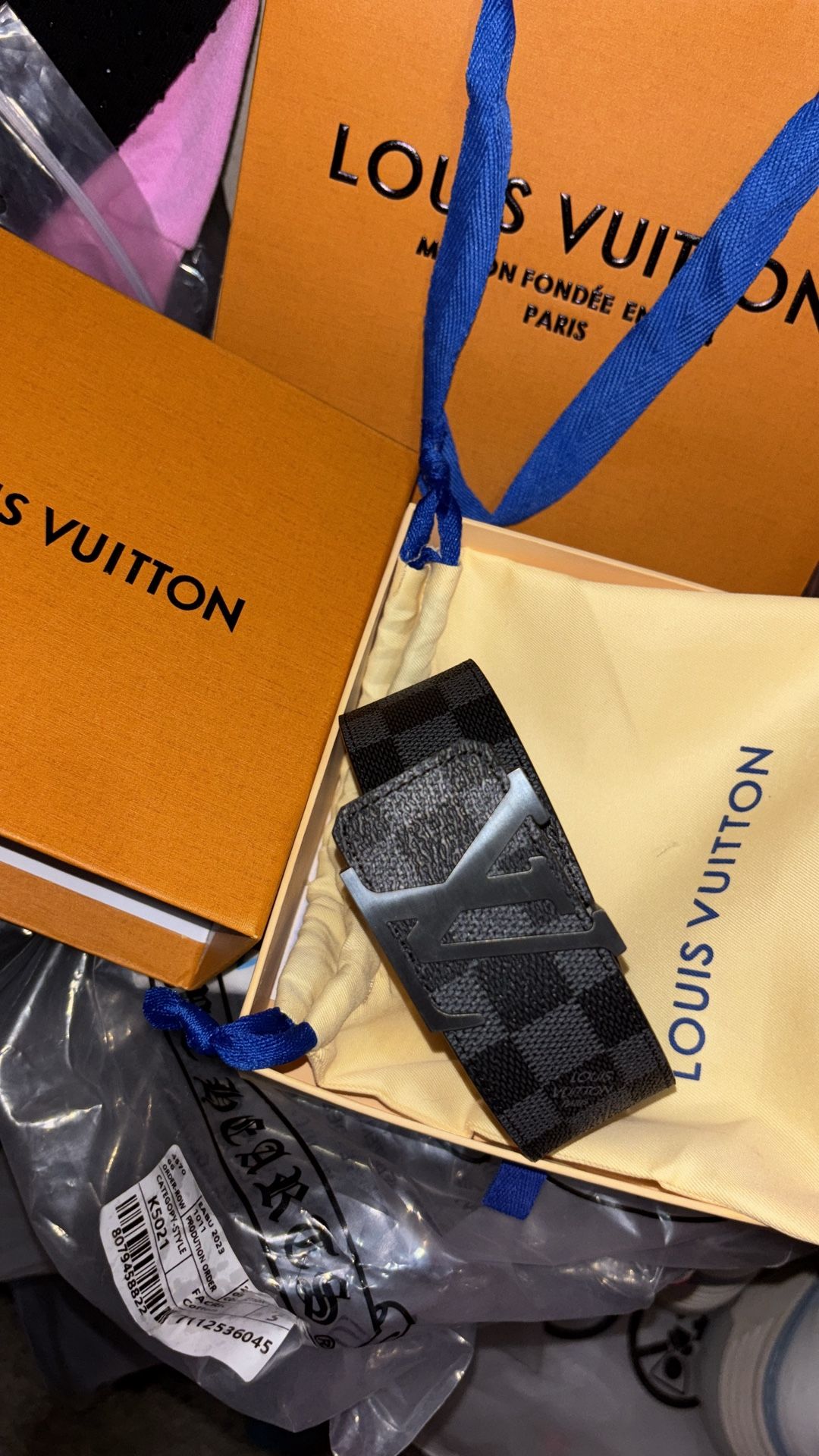 Louis Vuitton Belt Size 32