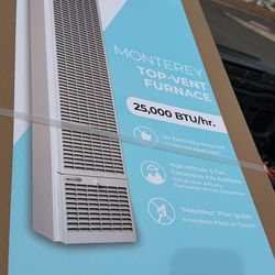 NEW Williams Monterey 25,000 btu Wall Heater 25k GAS Furnace