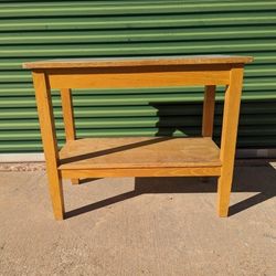 Solid Wood Console Or Entry Table 