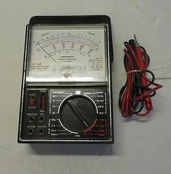 Micronta Radio Shack Range Doubler Multitester Meter
