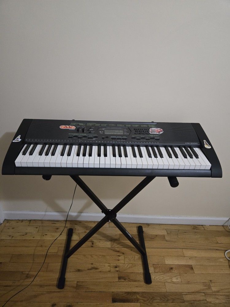 Piano- Keyboard Casio CTK 2000. 61- Keys