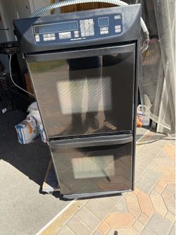 Double oven - electric top range - Dryer