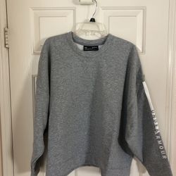 Women’s UA Rival Fleece OS Crew, Size M 