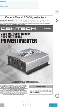 4000W  Inverter