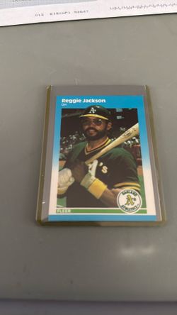 1987 FLEER UPDATE U-49 REGGIE JACKSON