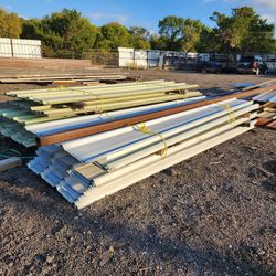 3ft X12ft R Panel Metal Sheets Only$25.2