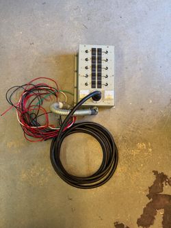 Connecticut Electric EmerGenSwitch 10-Circuit Generator Transfer Switch-Complete Package