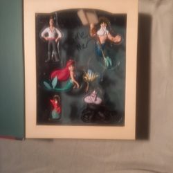 Disney Little Mermaid Christmas Storybook Ornament Collection Retired 