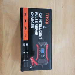 Car Battery Charger, 12V 6A Battery Charger, Trickle Charger,  and Battery Maintainer for Lead-Acid Battery Charging and Maintenance