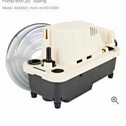 Little Giant 1.4 GPM High Capacity Pro Series Condensate Removal Pump with 20' Tubing Model: 554650 | Item: bci(contact info removed)