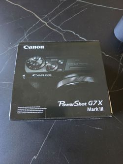 Canon PowerShot G7 X Mark III Camera
