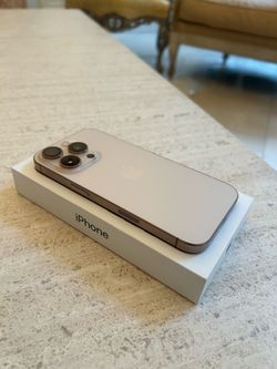 MINT iPhone 16 Pro 256GB Titanium Dessert Tmobile