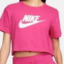 Nike Pink 🩷 T-shirt Crop Top 
