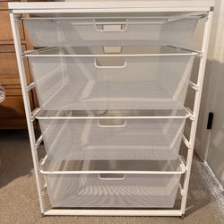 Elfa Mesh Closet Drawers (excellent condition)