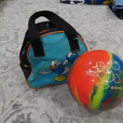 Vintage Donald Duck Bowling Ball