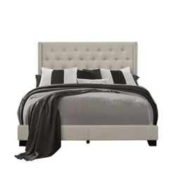 King Size Upholstered Bed Frame