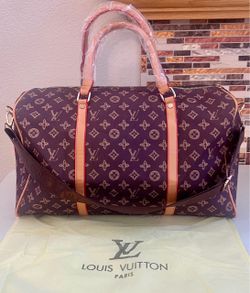 New dark brown travel carry on the bag