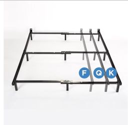 Adjustable bed frame twin-king