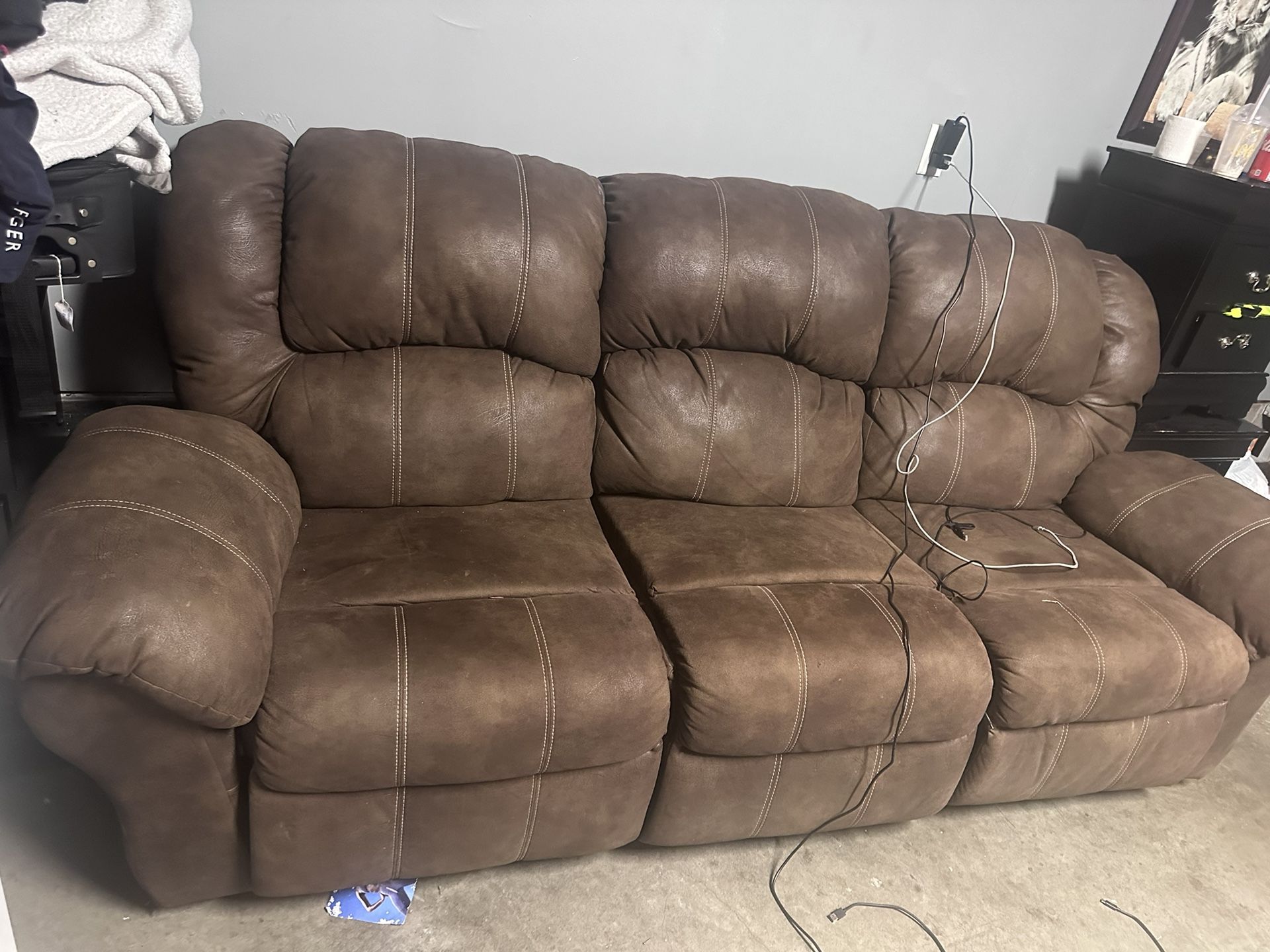 Couch For Sale With Reclining