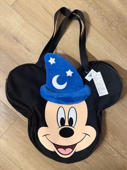 Mickey Mouse LARGE Sorcerer Big Face Tote Limited Edition