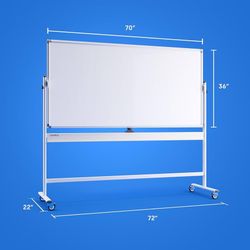 KAMELLEO WHITEBOARD / BLACKBOARD 70x36 $300 @ Amazon