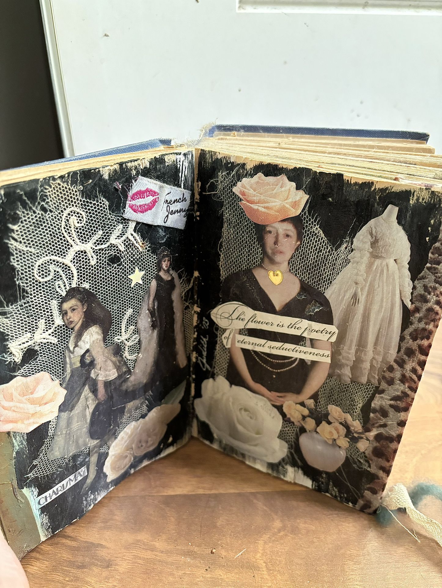Repurposed Antique Book