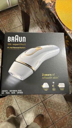 BRAUN silk expert pro 5 ipl hair removal system