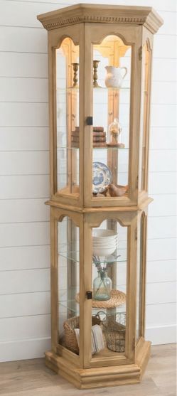 Pottery Barn Sea Drift Inspired  China Display Cabinet - delivery available