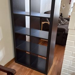Brown Cubicle Shelf 
