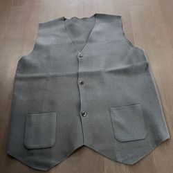 men's vest. Size L  (Gray)