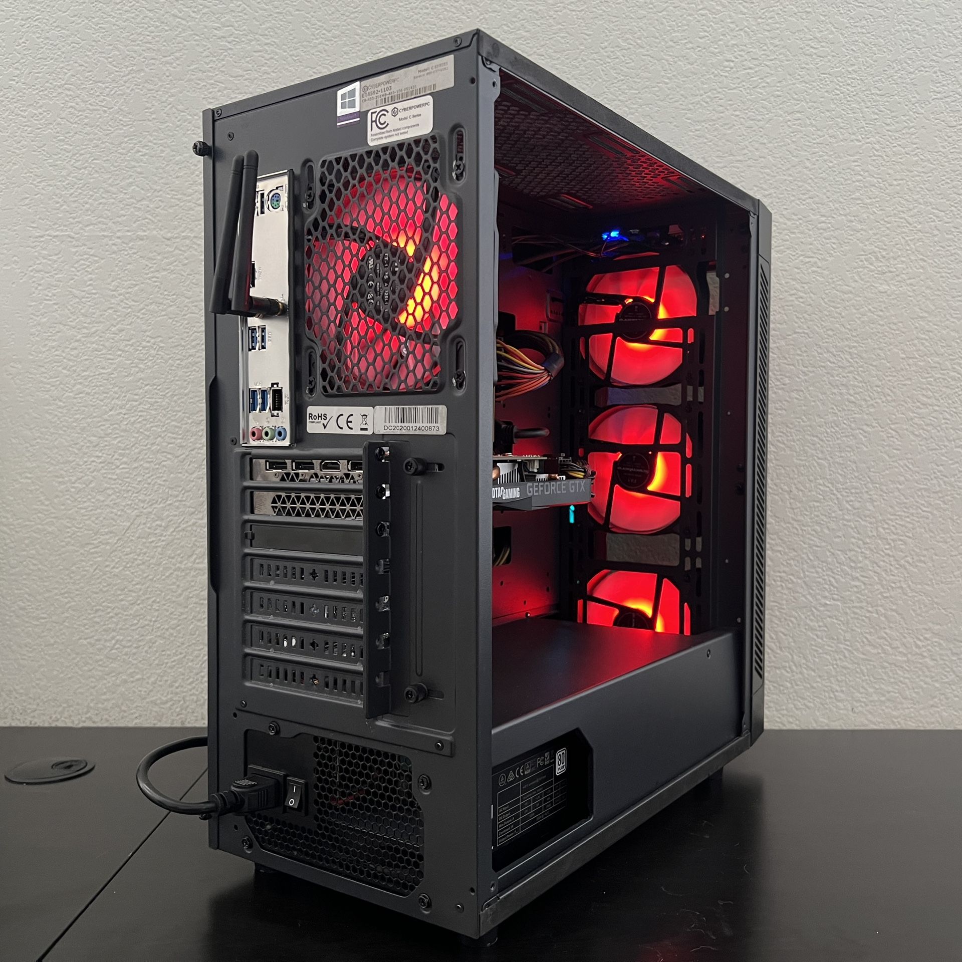 FAST Custom Midrange Gaming PC Computer (Ryzen 3400G, GTX 1660