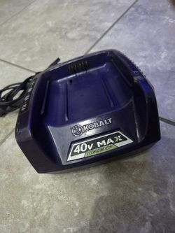 Kobalt 40V Max Lithium Ion battery charger (No Battery)