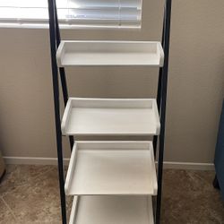 Metal Wood Solid Shelf Stand