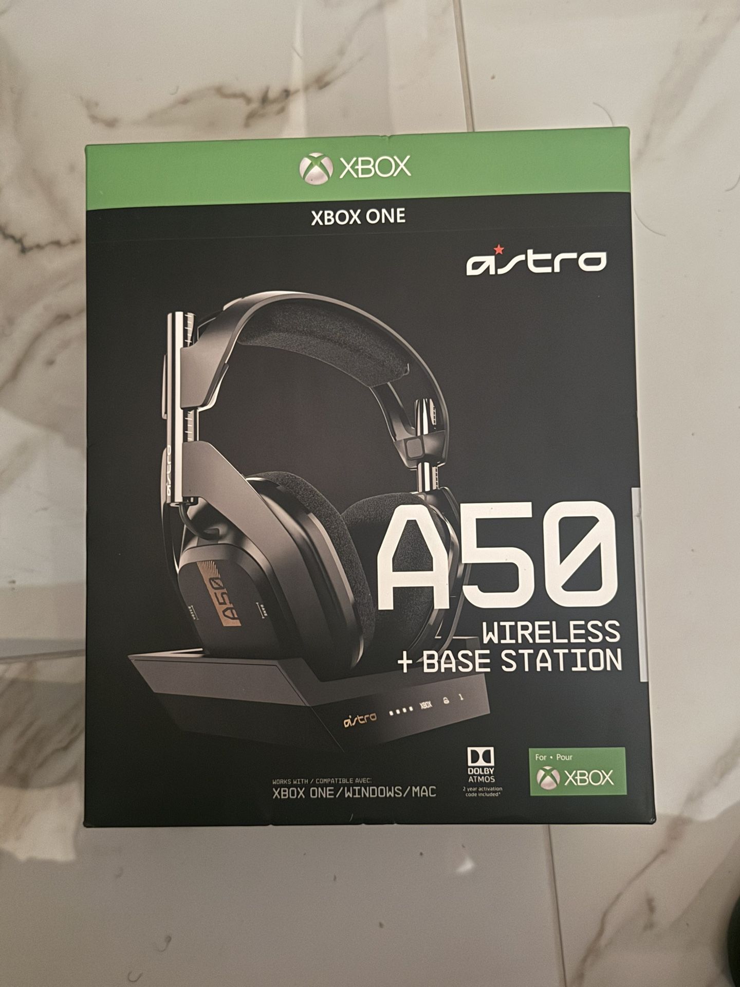 ASTRO A50 Wireless headset + Base Station Gen 4 + Mod Kit