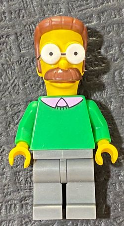 **LEGO The Simpsons Minifigure – Ned Flanders**