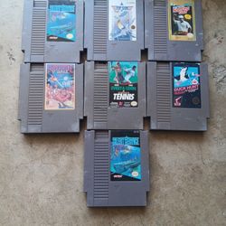 Nintendo 1985 Made In Japan Games $50 For All 7 Games 