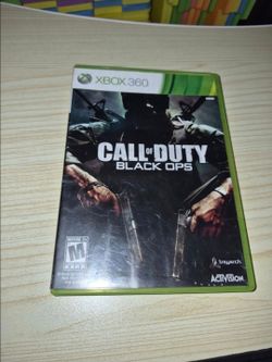 Call of Duty Black Ops Xbox 360