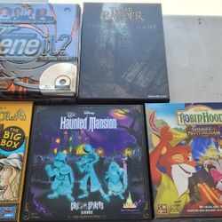 Board Games! 007, Tomb Raider, Haunted Mansion, Robin Hood, Agricola!