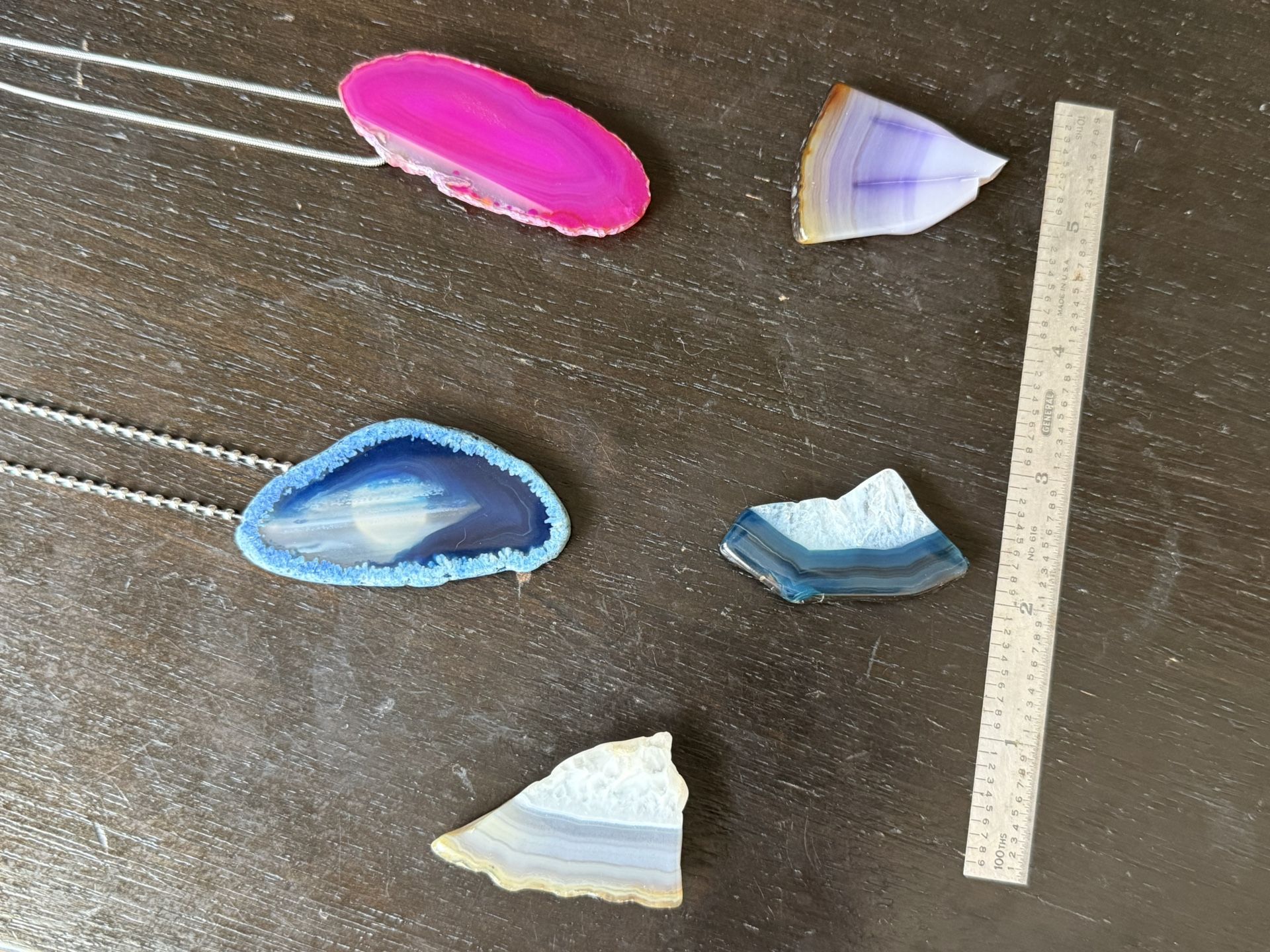 5 Pack Necklace Pendants/ Fridge Magnets
