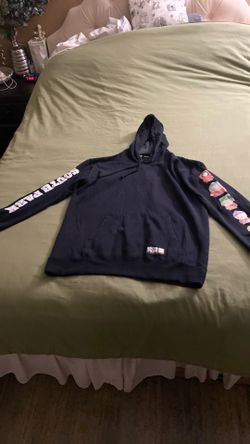 Large Black HUF SOUTH PARK Unisex Hoodie 
