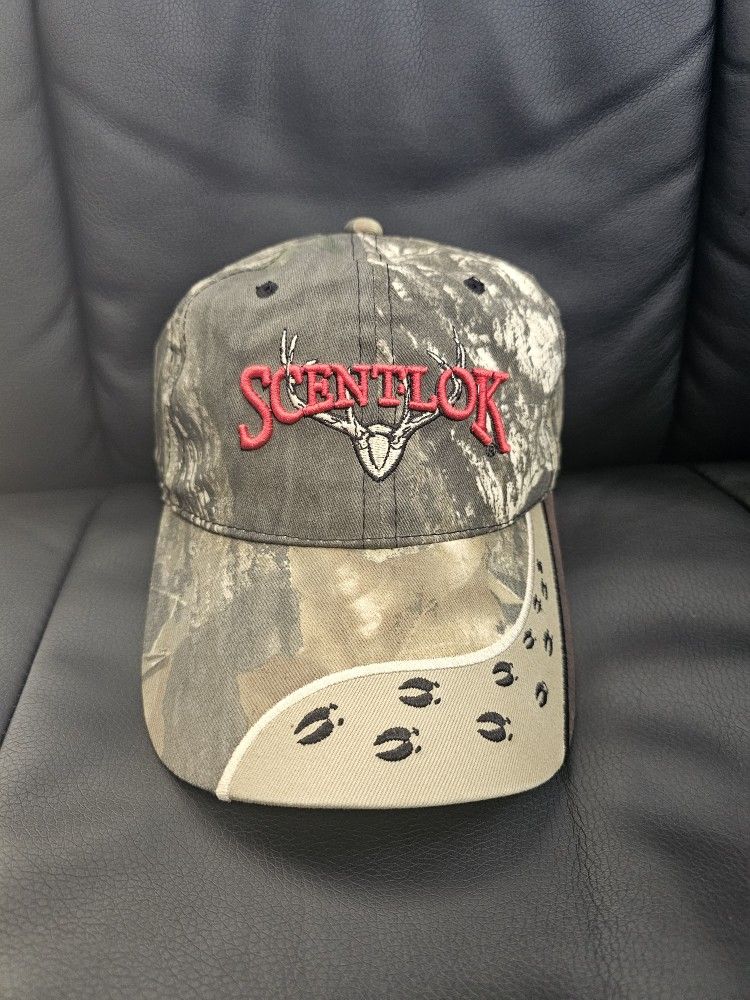 Scent Lok Men's Baseball Cap Camouflage Hat Adjustable Strap Fit Adult One Size
