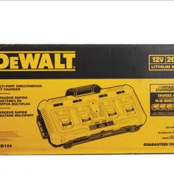 Dewalt New Multi Rapid Charger 20v - No Battery