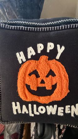 Happy Halloween throw pillow