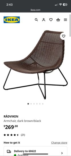 Ikea RÅDVIKEN arm chair. Excellent Condition. for Sale in Chicago