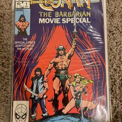 Conan The Barbarian Movie Comic Special